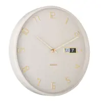 Present Time Karlsson Wall Clock Data Flip